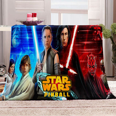 Star Wars Pattern Blanket Flannel Throw Room Decoration (Online Order Only)