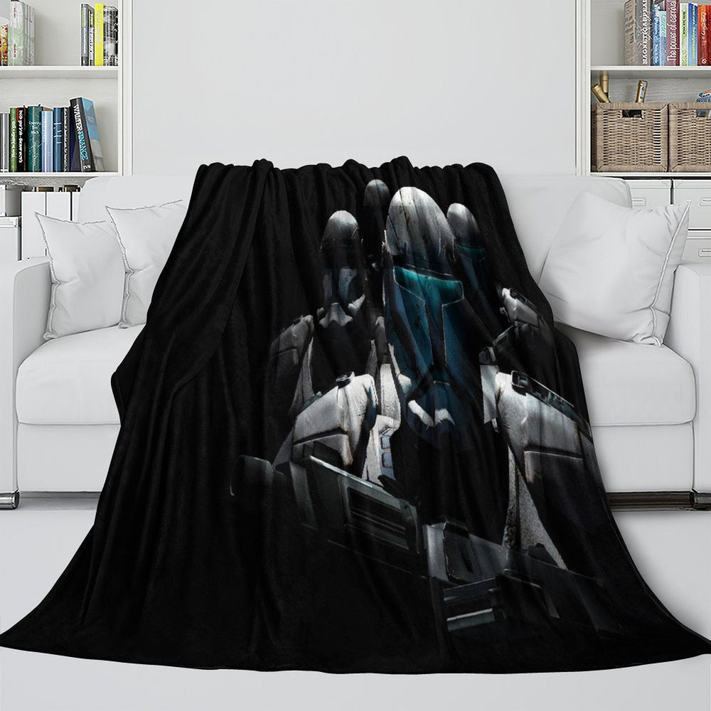 Star Wars Pattern Blanket Flannel Throw Room Decoration (ONLINE ORDER ONLY)