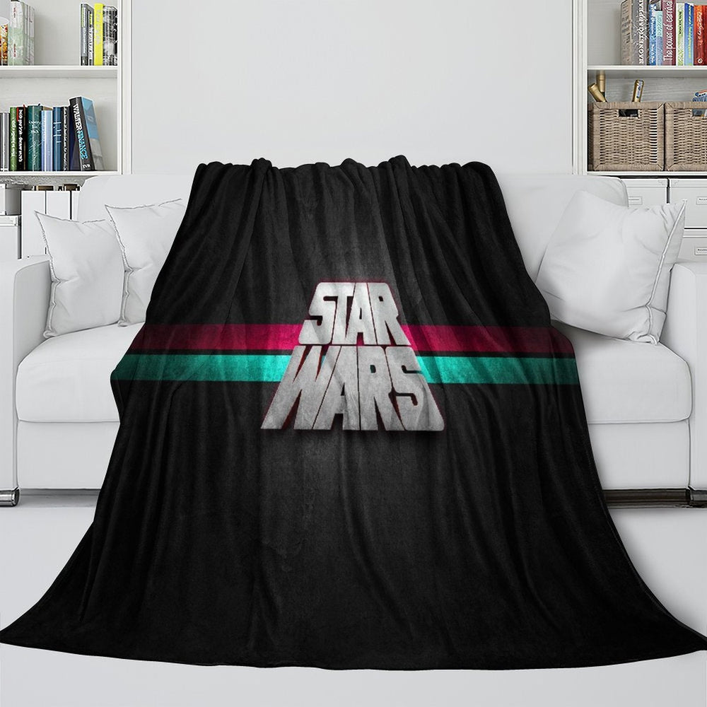 Star Wars Pattern Blanket Flannel Throw Room Decoration (ONLINE ORDER ONLY)