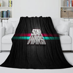 Star Wars Pattern Blanket Flannel Throw Room Decoration (ONLINE ORDER ONLY)