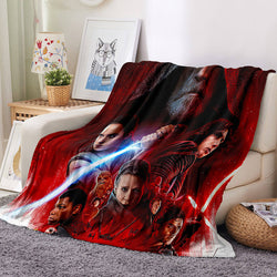 Star Wars Pattern Blanket Flannel Throw Room Decoration (Online Order Only)