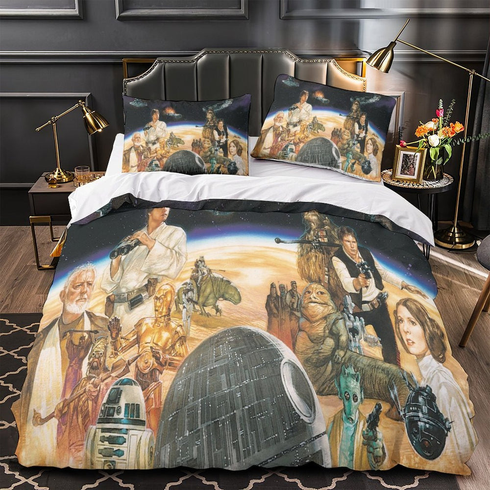 Star Wars Pattern Duvet Cover Bedding Set Cover Without Filler (ONLINE ORDER ONLY)