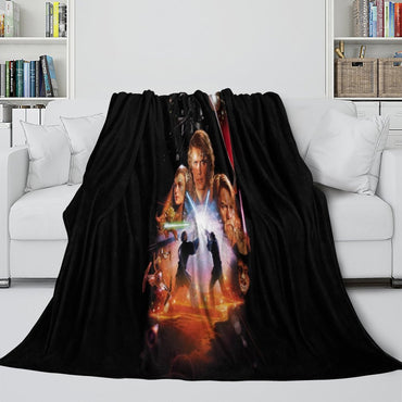 Star Wars Revenge of the Sith Blanket Flannel Throw Room Decoration (ONLINE ORDER ONLY)
