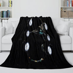 Star Wars Revenge of the Sith Blanket Flannel Throw Room Decoration (ONLINE ORDER ONLY)
