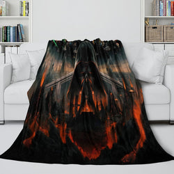 Star Wars Revenge of the Sith Blanket Flannel Throw Room Decoration (ONLINE ORDER ONLY)