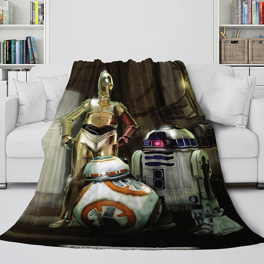 Star Wars Series Flannel Fleece Throw Cosplay Blanket (Online Order Only)