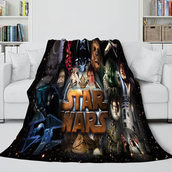 Star Wars Series Flannel Fleece Throw Cosplay Blanket (Online Order Only)