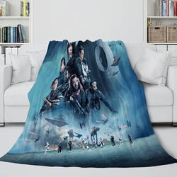 Star Wars Series Flannel Fleece Throw Cosplay Blanket (Online Order Only)