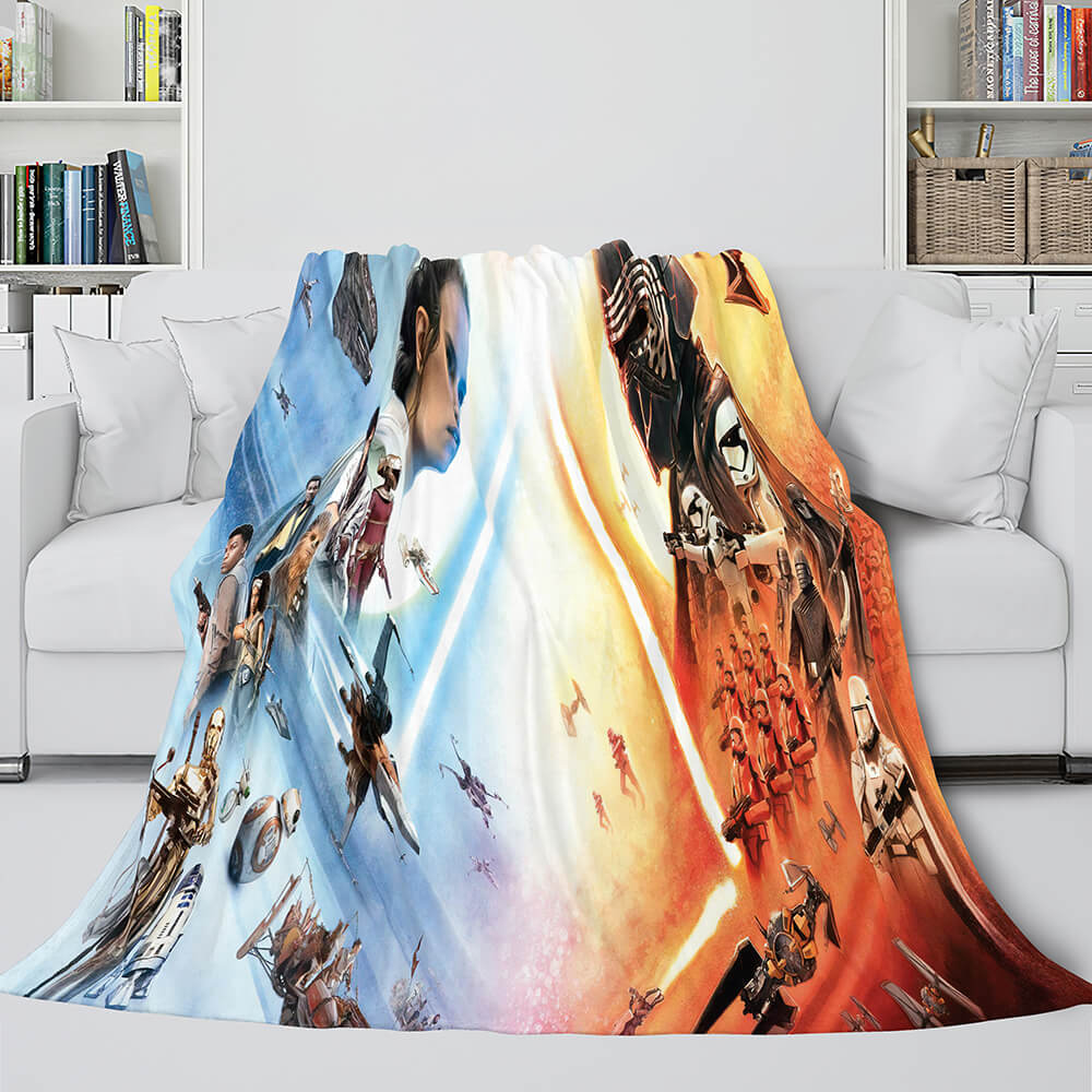 Star Wars Series Flannel Fleece Throw Cosplay Blanket (Online Order Only)