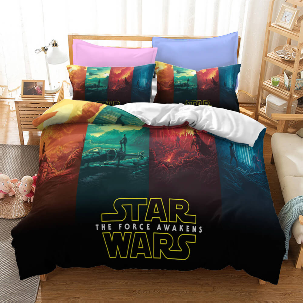 Star Wars Skywalker Cosplay Bedding Set Quilt Covers Without Filler (Online Order Only)