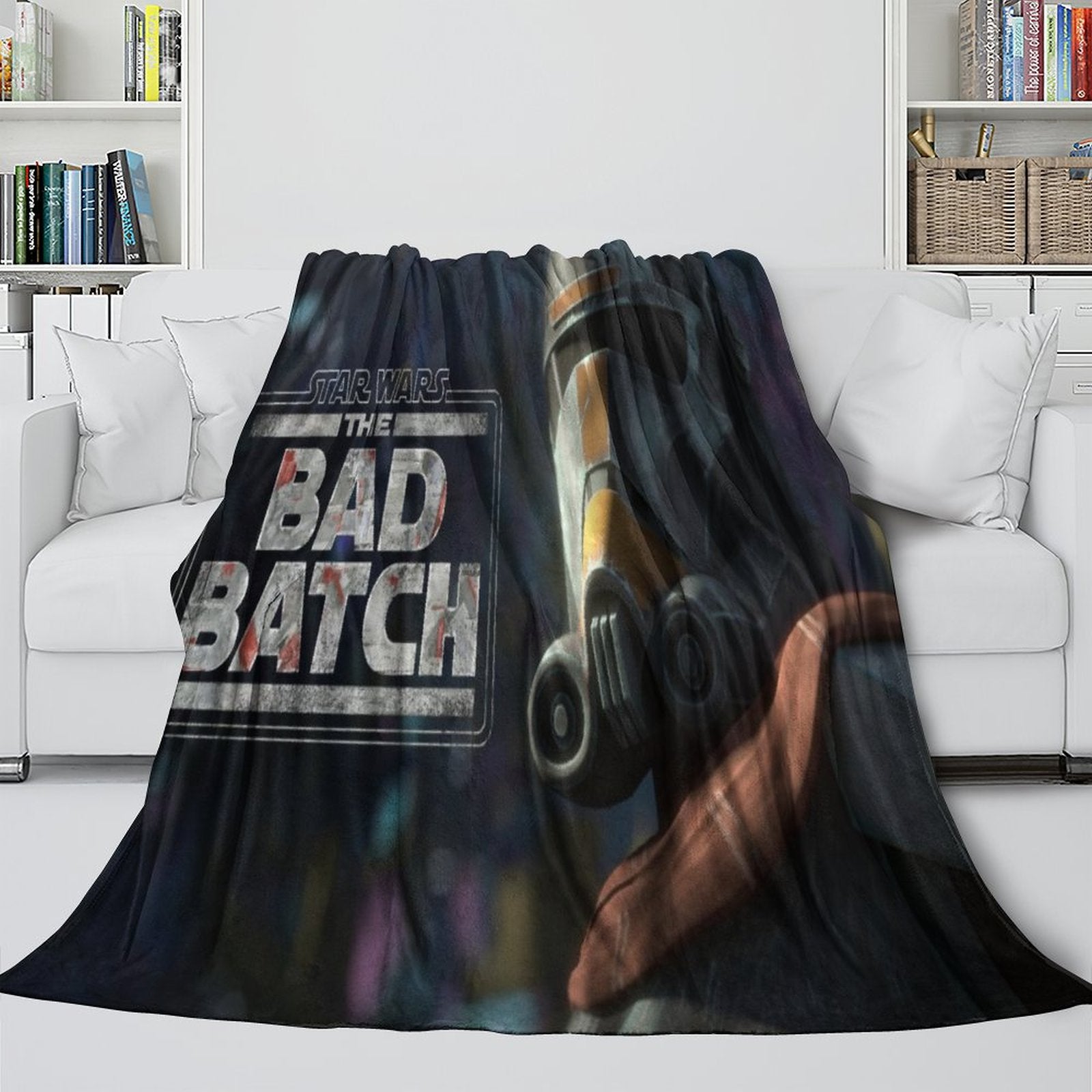 Star Wars The Bad Batch Blanket Flannel Throw (Online Order Only)