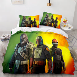 Star Wars The Book of Boba Fett Bedding Set Trailer Stills Duvet Cover (Online Order Only)