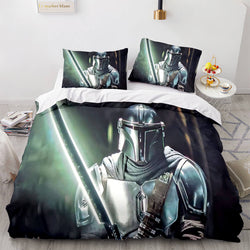 Star Wars The Book of Boba Fett Bedding Set Trailer Stills Duvet Cover (Online Order Only)