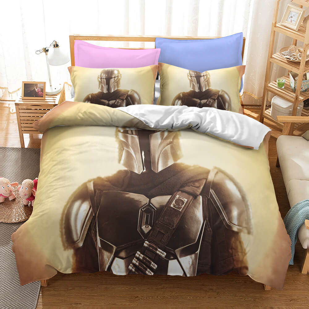 Star Wars The Mandalorian Cosplay Bedding Quilt Covers Without Filler (Online Order Only)