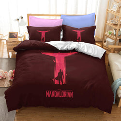 Star Wars The Mandalorian Cosplay Bedding Quilt Covers Without Filler (Online Order Only)