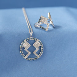 Star Wars X RockLove Ahsoka Tano Crystal Necklace (ONLINE ORDER ONLY)