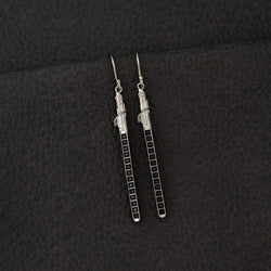 Star Wars X RockLove Darksaber Crystal Lightsaber Earrings (ONLINE ORDER ONLY)