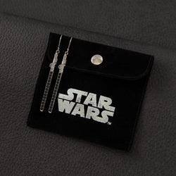 Star Wars X RockLove Darksaber Crystal Lightsaber Earrings (ONLINE ORDER ONLY)