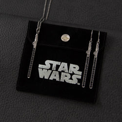 Star Wars X RockLove Darksaber Crystal Lightsaber Earrings (ONLINE ORDER ONLY)