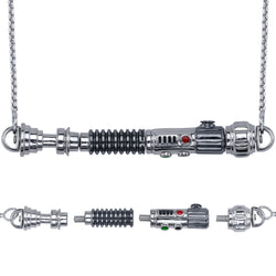 Star Wars X RockLove LIGHTSABER WORKSHOP Duty and Resolve Lightsaber Necklace (ONLINE ORDER ONLY)
