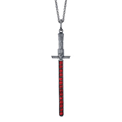 Star Wars X RockLove Kylo Ren Crystal Lightsaber Necklace (ONLINE ORDER ONLY)