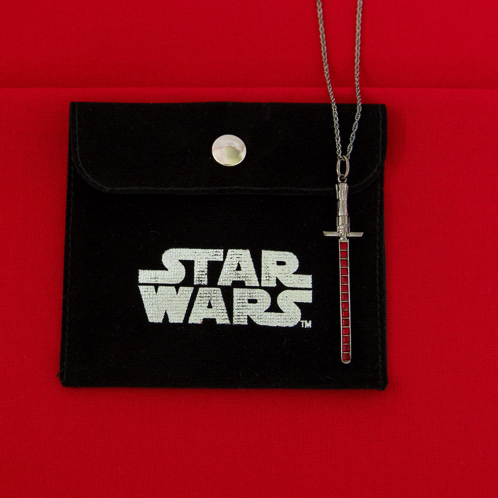 Star Wars X RockLove Kylo Ren Crystal Lightsaber Necklace (ONLINE ORDER ONLY)