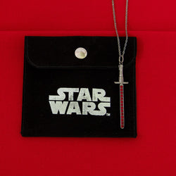 Star Wars X RockLove Kylo Ren Crystal Lightsaber Necklace (ONLINE ORDER ONLY)