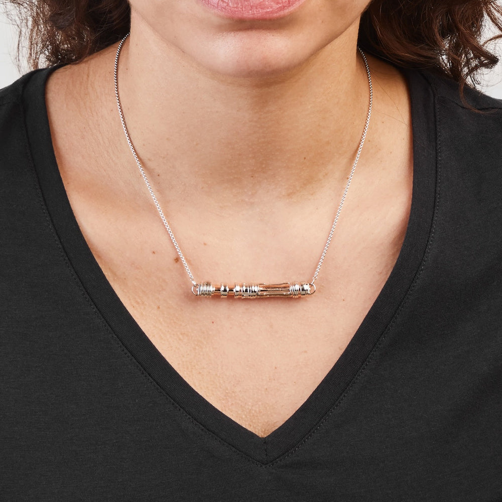 Star Wars X RockLove LIGHTSABER WORKSHOP Leia Organa Lightsaber Necklace (ONLINE ORDER ONLY)
