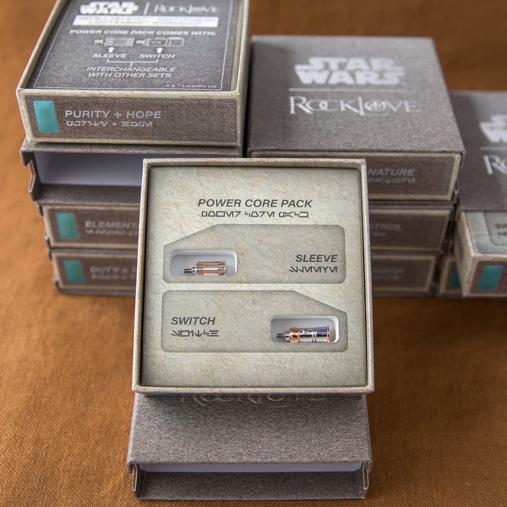 Star Wars X RockLove LIGHTSABER WORKSHOP Purity and Hope Power Core Pack (ONLINE ORDER ONLY)