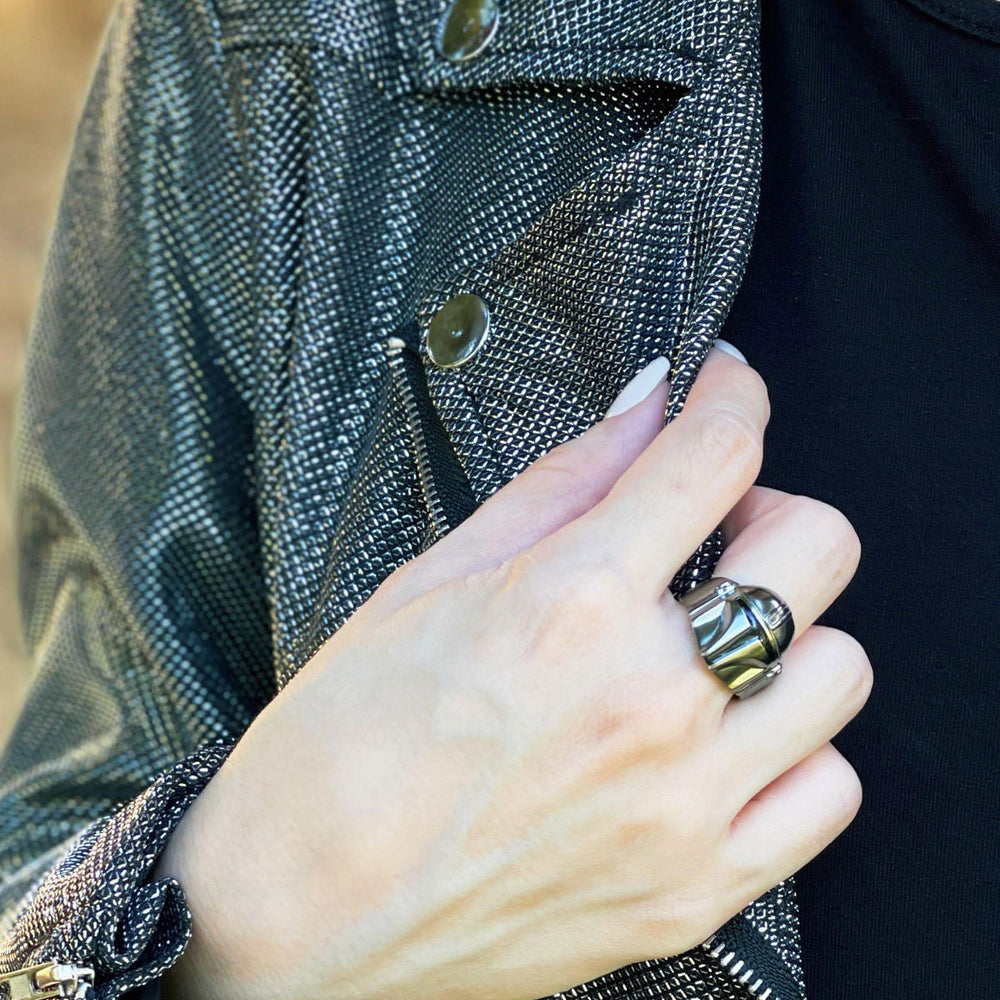 Star Wars X RockLove The Mandalorian Helmet Ring (ONLINE ORDER ONLY)