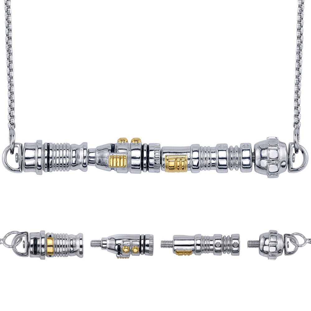 Star Wars X RockLove LIGHTSABER WORKSHOP Peace and Justice Lightsaber Necklace (ONLINE ORDER ONLY)