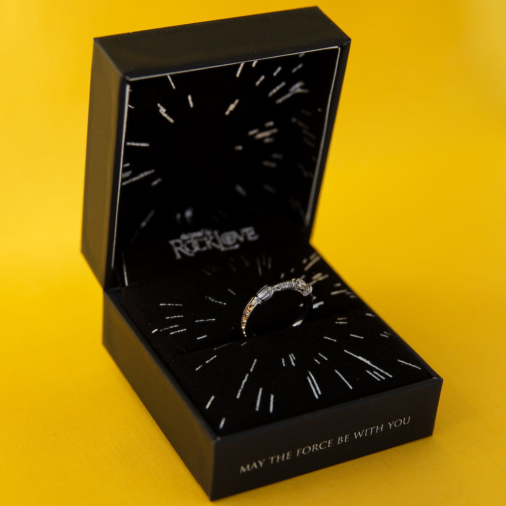 Star Wars X RockLove Rey Crystal Lightsaber Ring (ONLINE ORDER ONLY)