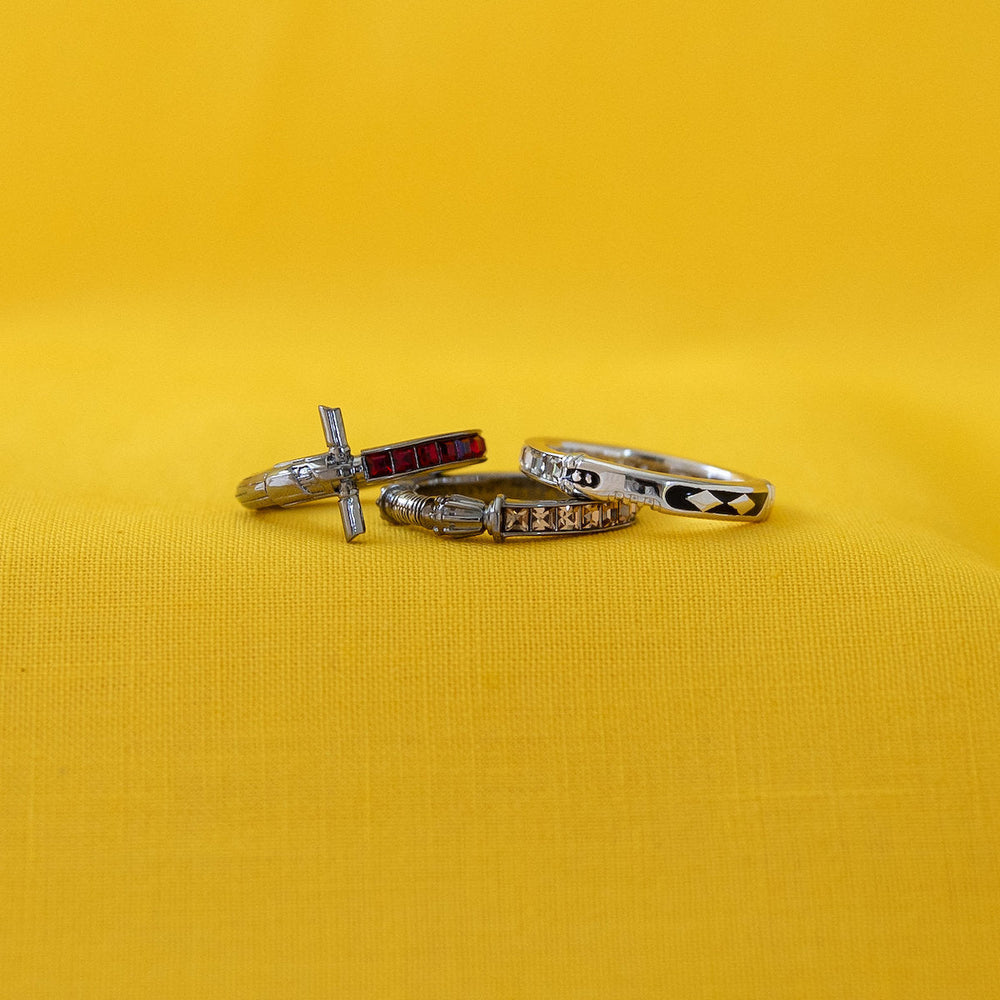 Star Wars X RockLove Rey Crystal Lightsaber Ring (ONLINE ORDER ONLY)
