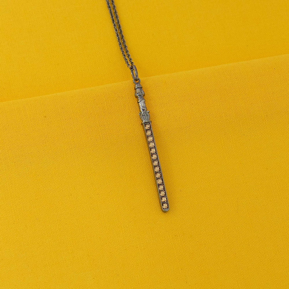 Star Wars X RockLove Rey Crystal Lightsaber Necklace (ONLINE ORDER ONLY)