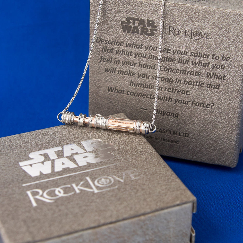 Star Wars X RockLove LIGHTSABER WORKSHOP Leia Organa Lightsaber Necklace (ONLINE ORDER ONLY)