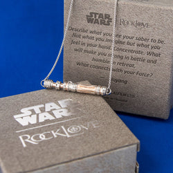 Star Wars X RockLove LIGHTSABER WORKSHOP Leia Organa Lightsaber Necklace (ONLINE ORDER ONLY)