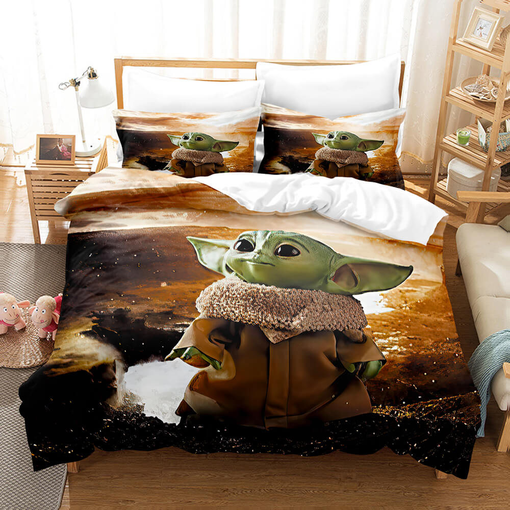 Star Wars Yoda Baby Bedding Set Quilt Cover Without Filler (Online Order Only)