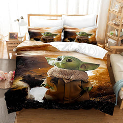 Star Wars Yoda Baby Bedding Set Duvet Cover (Online Order Only)
