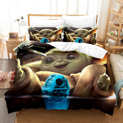 Star Wars Yoda Baby Bedding Set Quilt Cover Without Filler (Online Order Only)