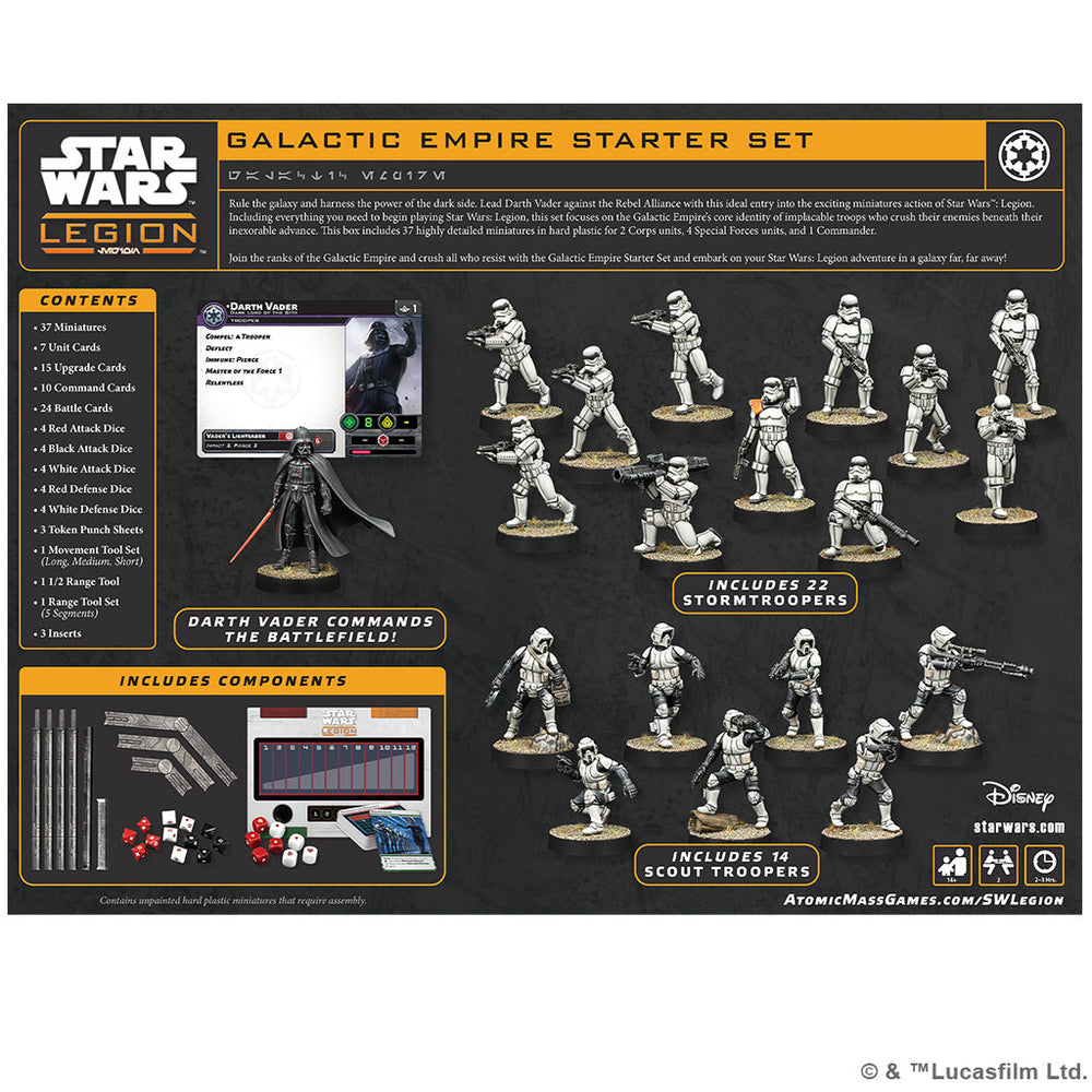 Star Wars Legion: Galactic Empire Starter Set (ONLINE ORDER ONLY)
