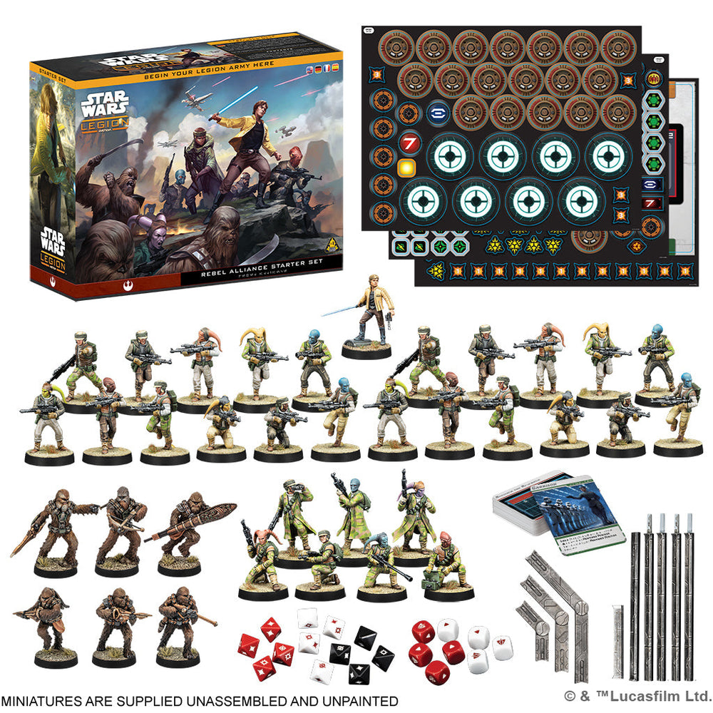 Star Wars Legion: Rebel Alliance Starter Set (ONLINE ORDER ONLY)