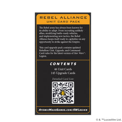 Star Wars Legion: Rebel Alliance Unit Card Pack (ONLINE ORDER ONLY)