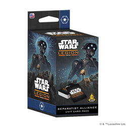 Star Wars Legion: Separatist Alliance Unit Card Pack (ONLINE ORDER ONLY)