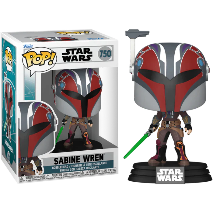 Star Wars Sabine Wren Funko Pop! #750 (Online Order Only)