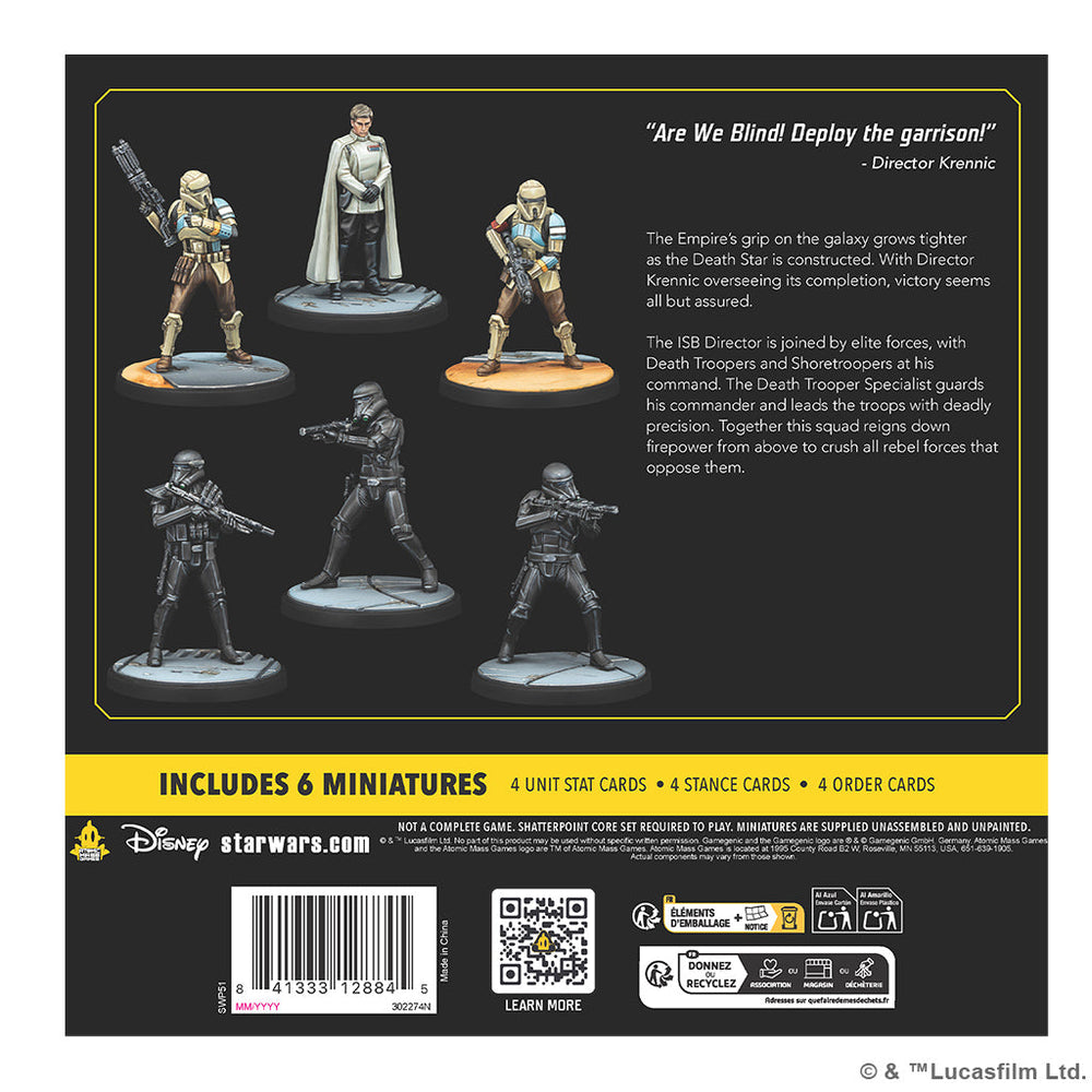 Star Wars Shatterpoint: Deploy the Garrison Squad Pack (ONLINE ORDER ONLY)