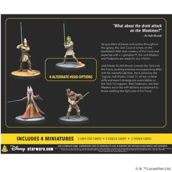 Star Wars Shatterpoint: Wisdom of the Council Squad Pack (ONLINE ORDER ONLY)