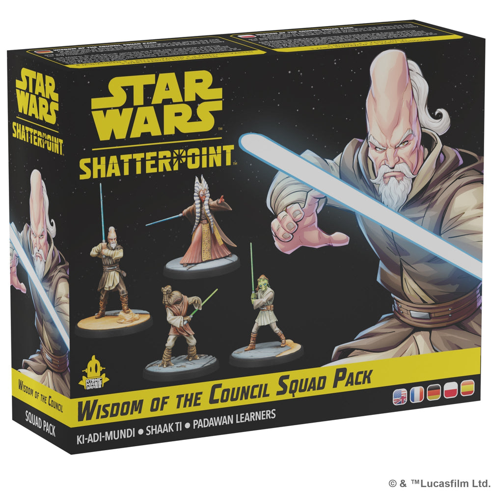 Star Wars Shatterpoint: Wisdom of the Council Squad Pack (ONLINE ORDER ONLY)