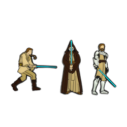 Star Wars Stylized Obi Wan Kenobi 3 Pin Pack (Online Order Only)