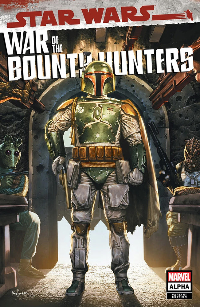 Star Wars War Bounty Hunters Alpha #1 Mico Suayan Variant Boba Fett (05/12/2021) Marvel (ONLINE ORDER ONLY)
