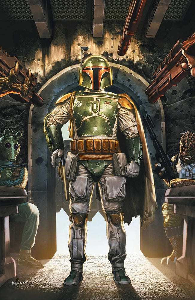 Star Wars War Bounty Hunters Alpha #1 Mico Suayan Variant Boba Fett (05/12/2021) Marvel (ONLINE ORDER ONLY)